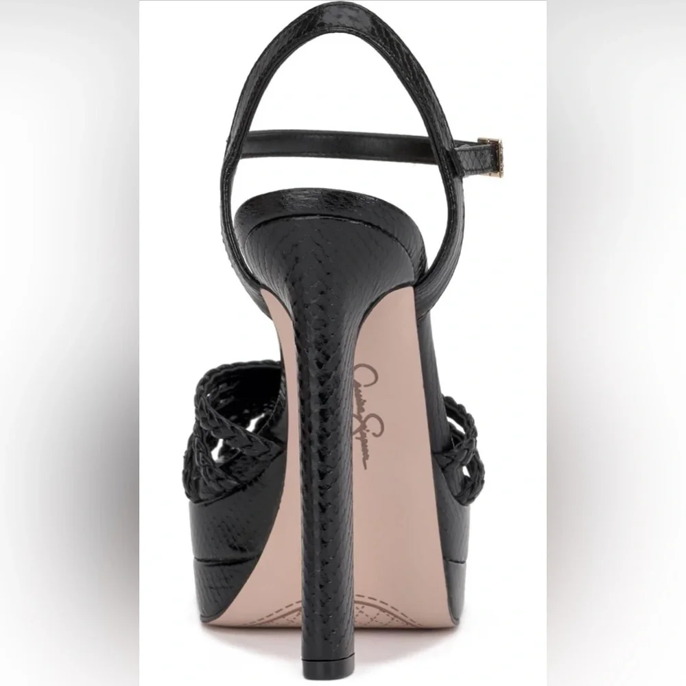 NEW Jessica Simpson Inaia Platform Sandals, Orange, Gold & Black Available, 9.5